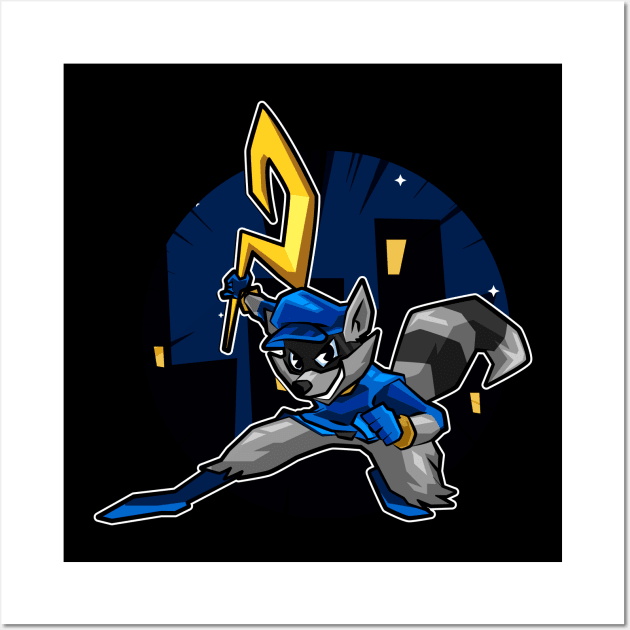 Sly Cooper Wall Art by lolo_aburto